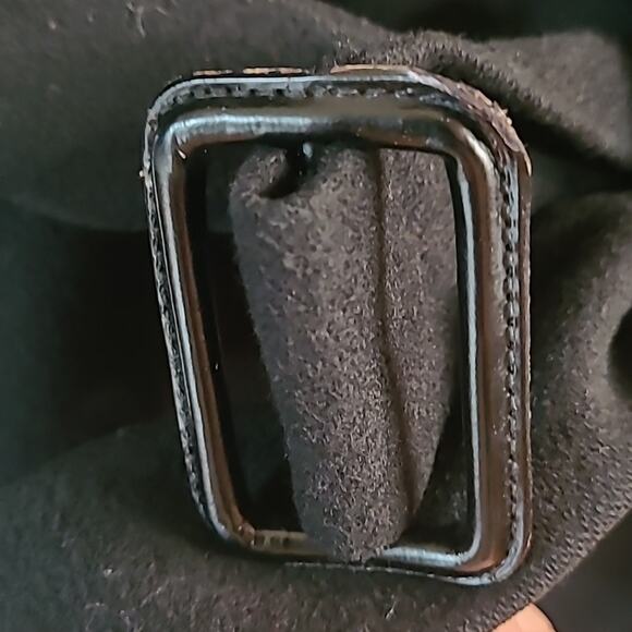 Vintage Calvin Klein made in USA Maxi Coat, black, c.1987, fits 10-12, - Picture 6 of 15